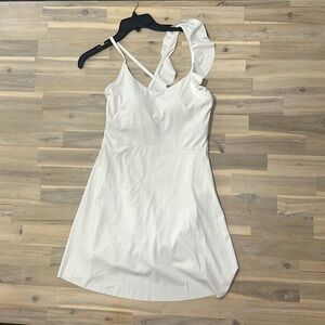 NWT HALARA mini tennis dress, one ruffle strap SIZE SMALL